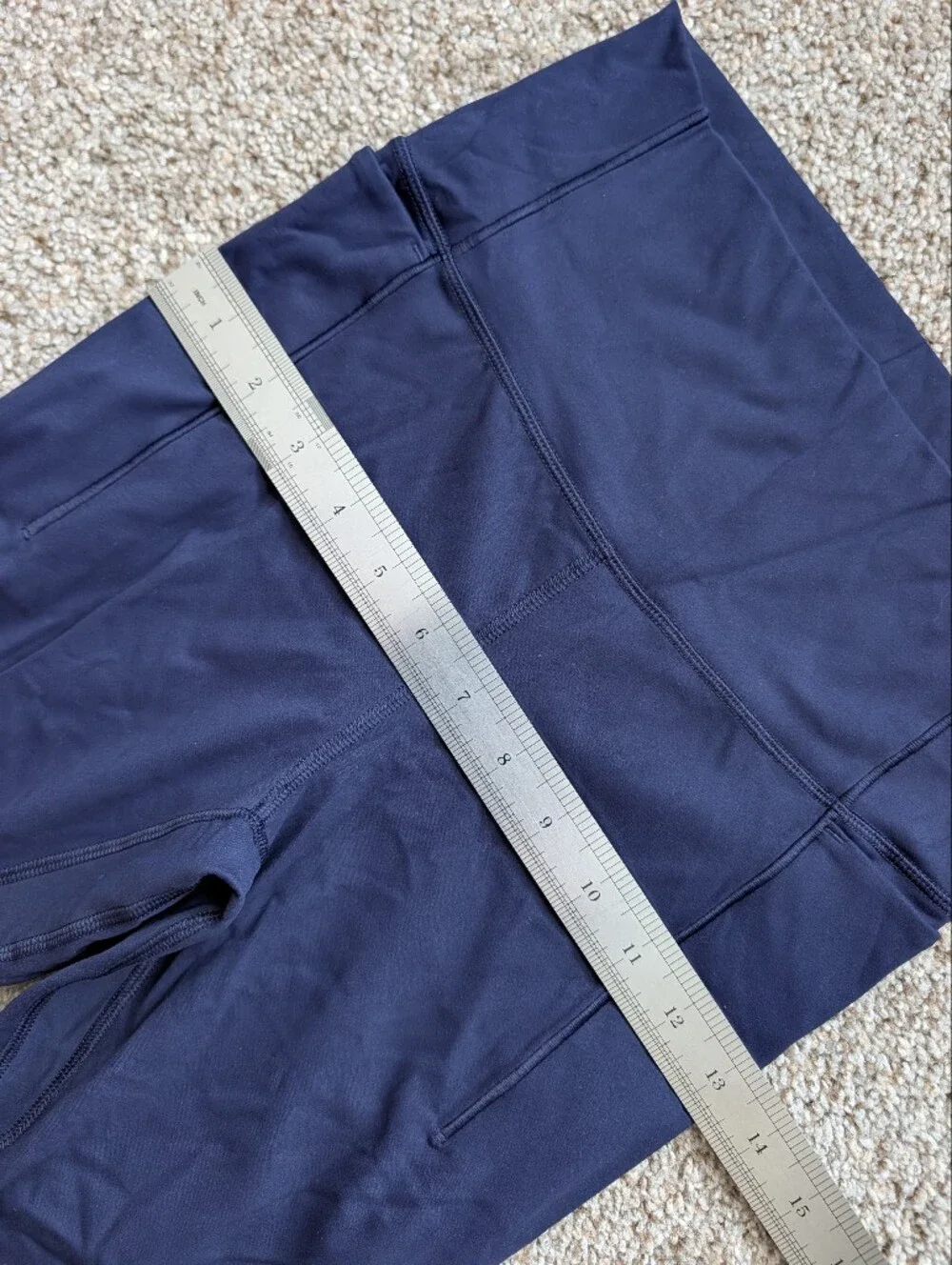 Calia Womens Opulent Blue Inspire High Rise 7/8 Ankle Legging NWT Size Medium